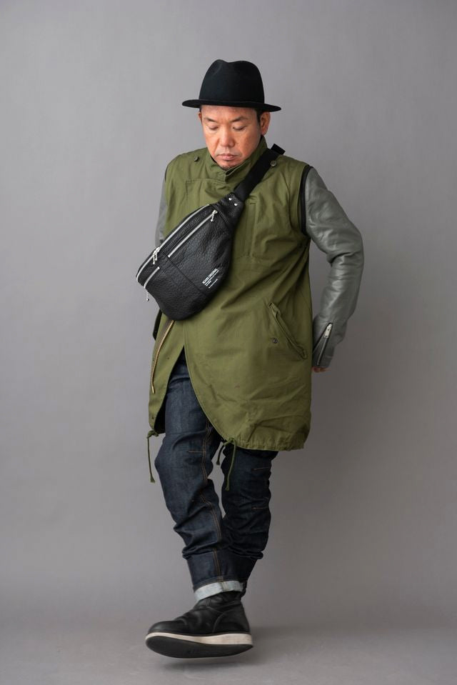 09 LEATHER SLEEVE / 09レザースリーブ