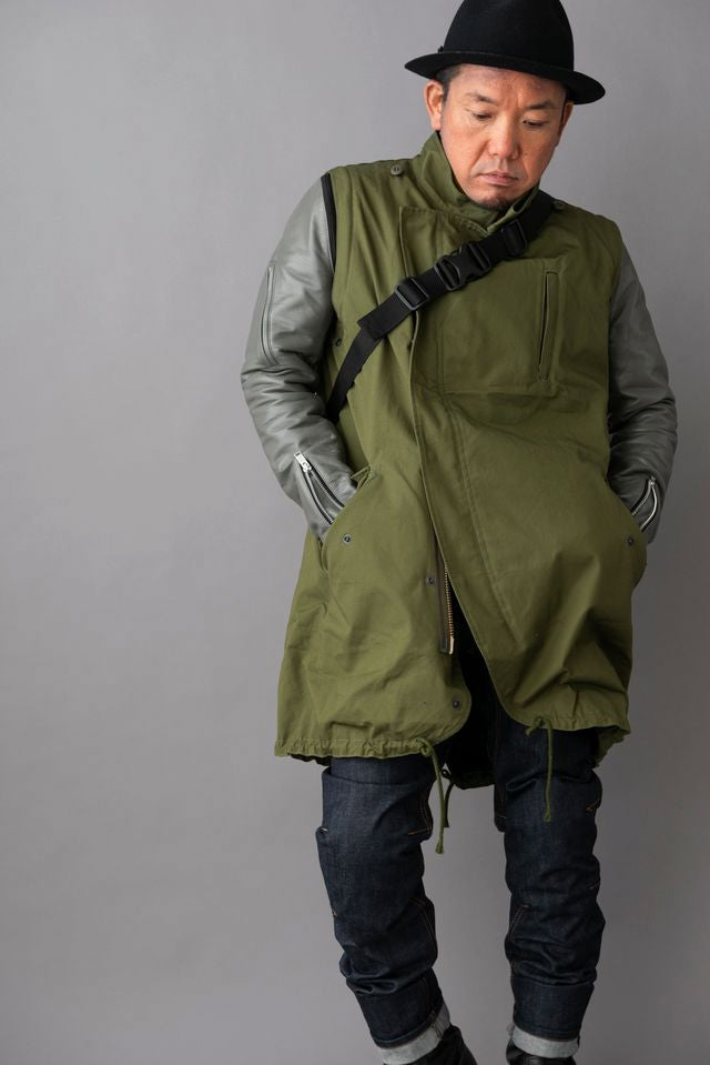 09 LEATHER SLEEVE / 09レザースリーブ