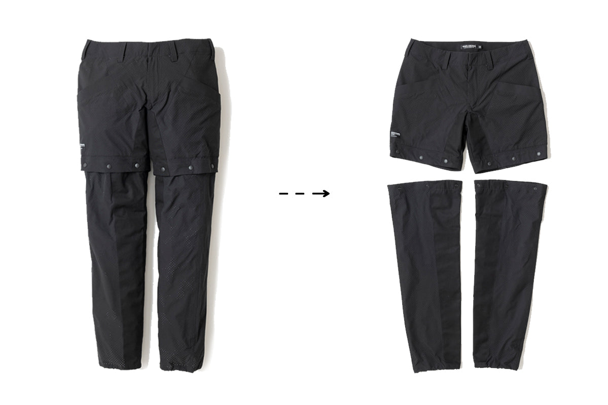 RIP STOP PUNCHING MESH 2WAY PANTS / リップストップパンチングメッシュツーウェイパンツ