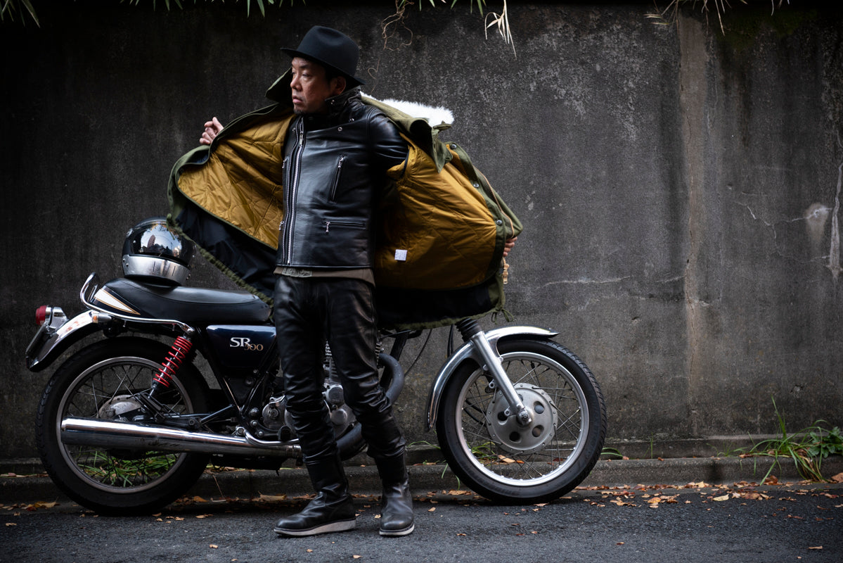 5 POCKET COW LEATHER PANTS / 5ポケットカウレザーパンツ
