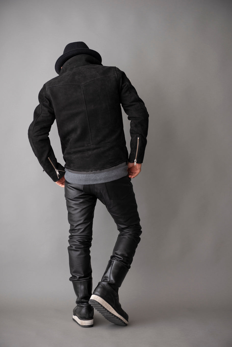5 POCKET COW LEATHER PANTS / 5ポケットカウレザーパンツ