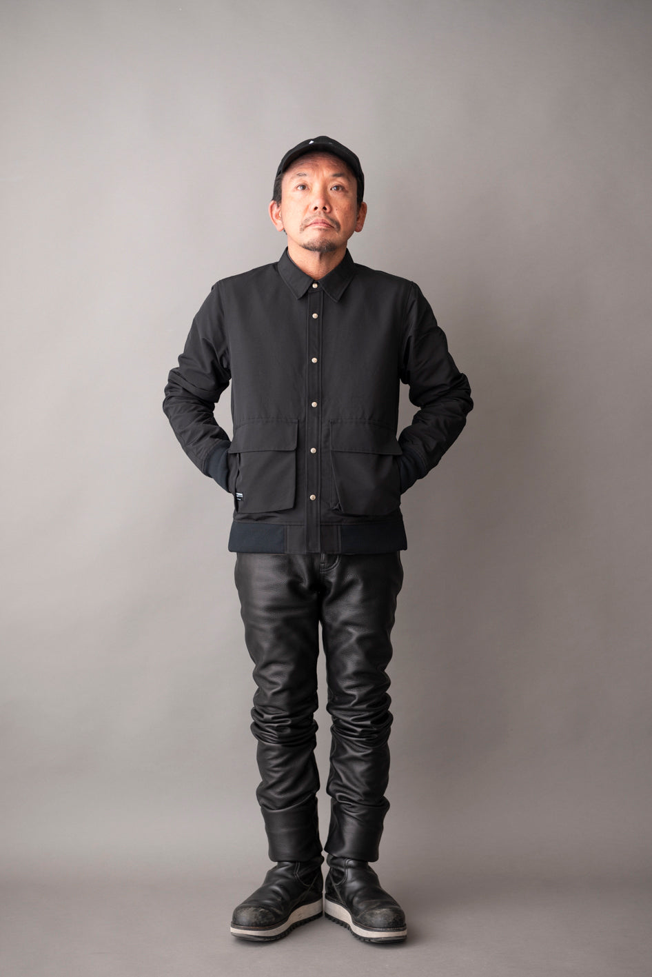 5 POCKET COW LEATHER PANTS / 5ポケットカウレザーパンツ
