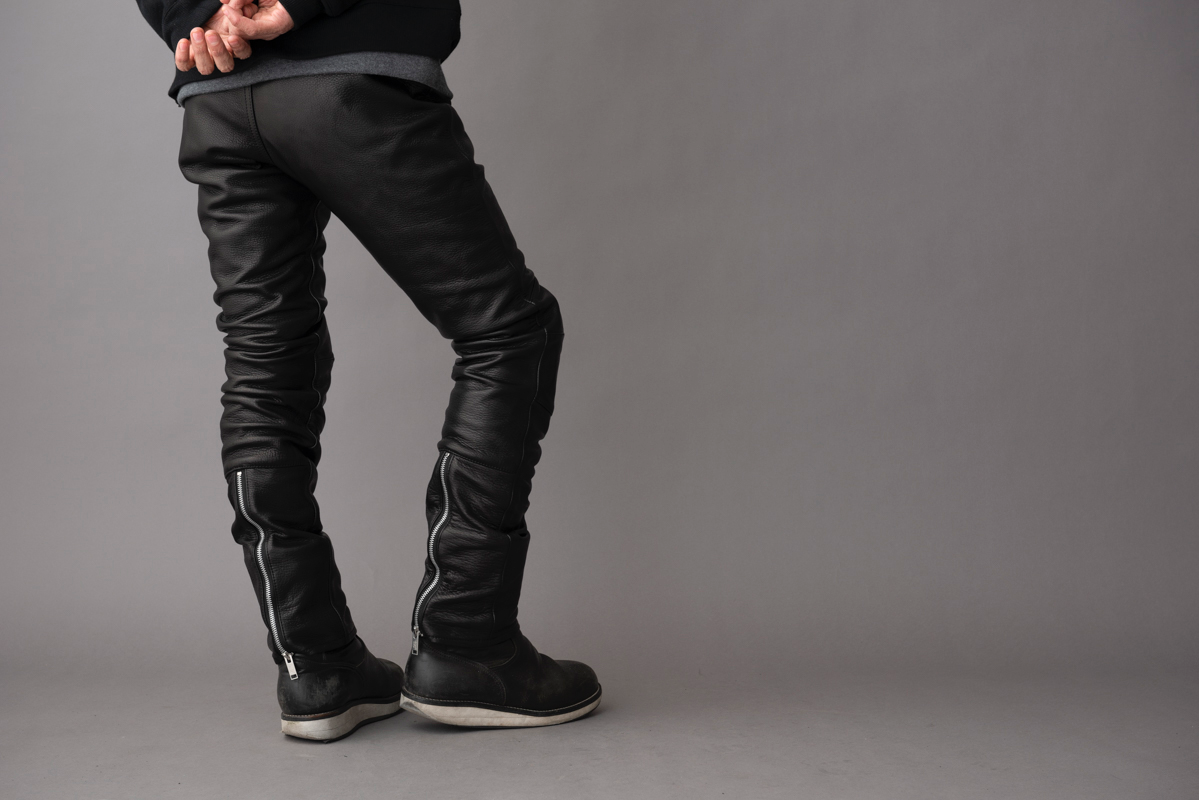 COWLEATHER PANTS FOR BIKERS / カウレザーパンツ フォー バイカー