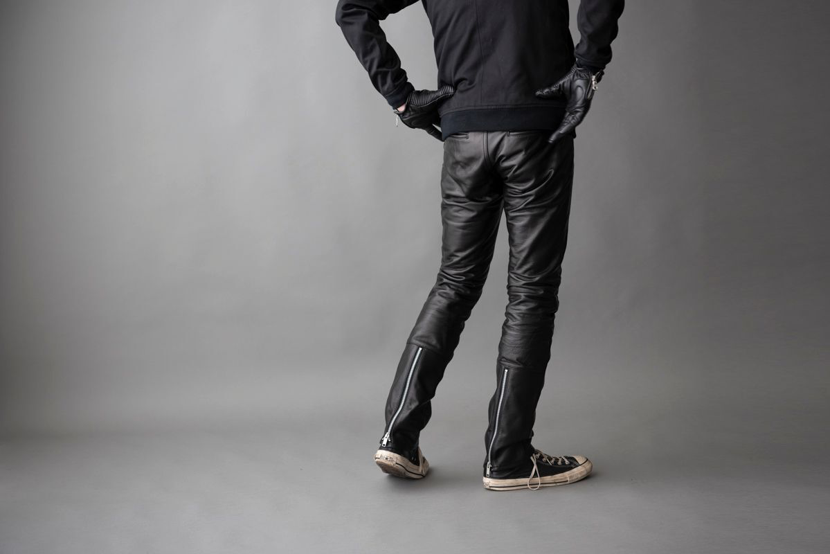 COWLEATHER PANTS FOR BIKERS / カウレザーパンツ フォー バイカー