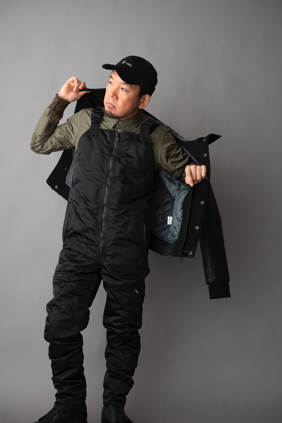MILITARY NYLON OVER ALL / ミリタリーナイロンオーバーオール