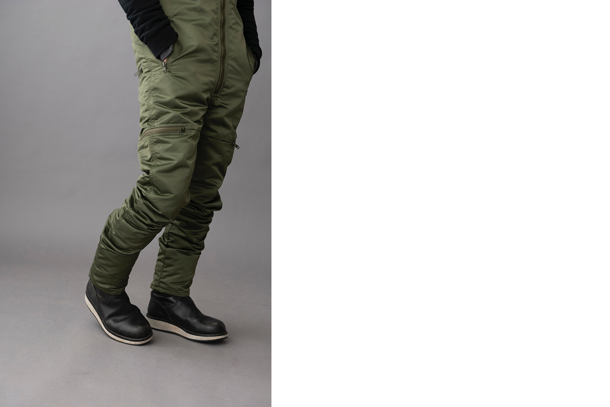 MILITARY NYLON OVER ALL / ミリタリーナイロンオーバーオール
