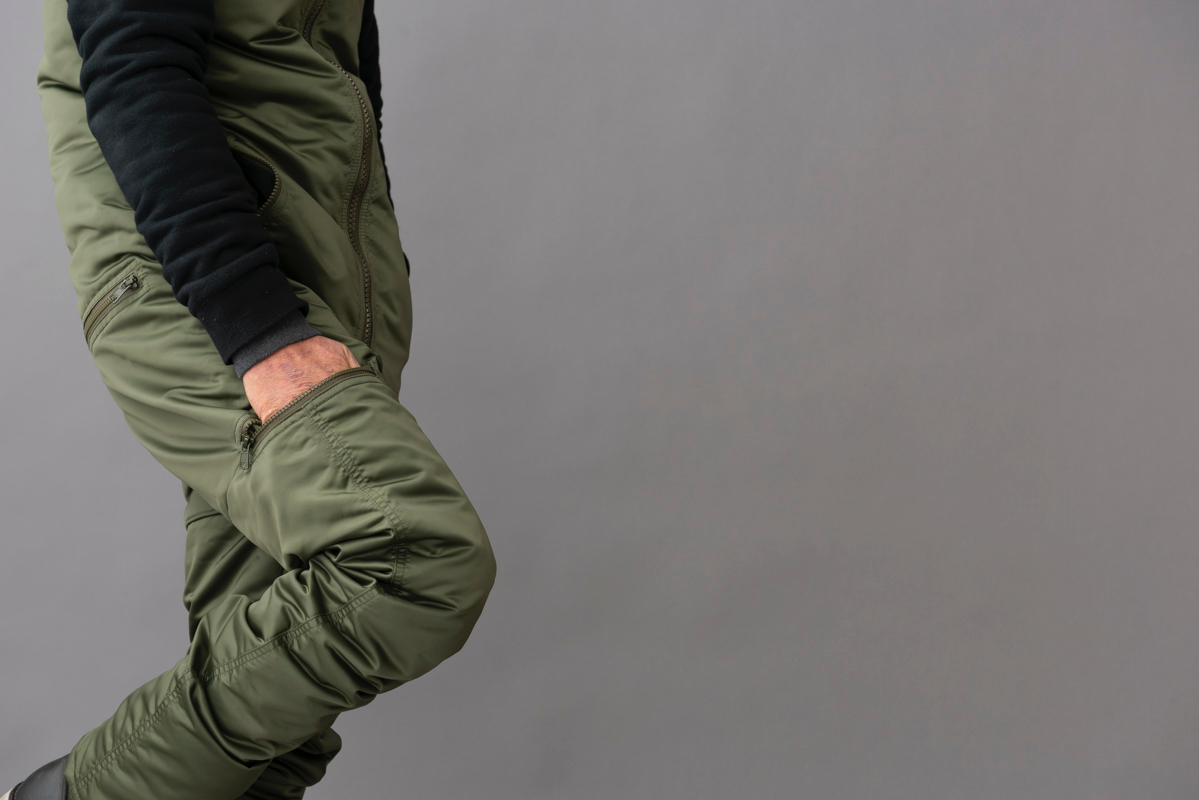 MILITARY NYLON OVER ALL / ミリタリーナイロンオーバーオール