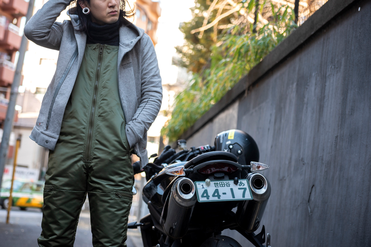 MILITARY NYLON OVER ALL / ミリタリーナイロンオーバーオール
