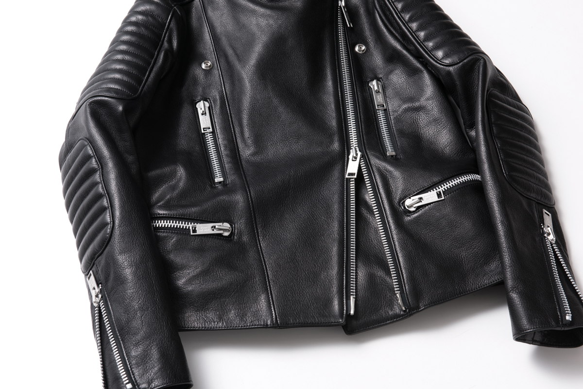 PADDED RIDERS JACKET FOR GIRL / パテットライダースジャケットフォーガール