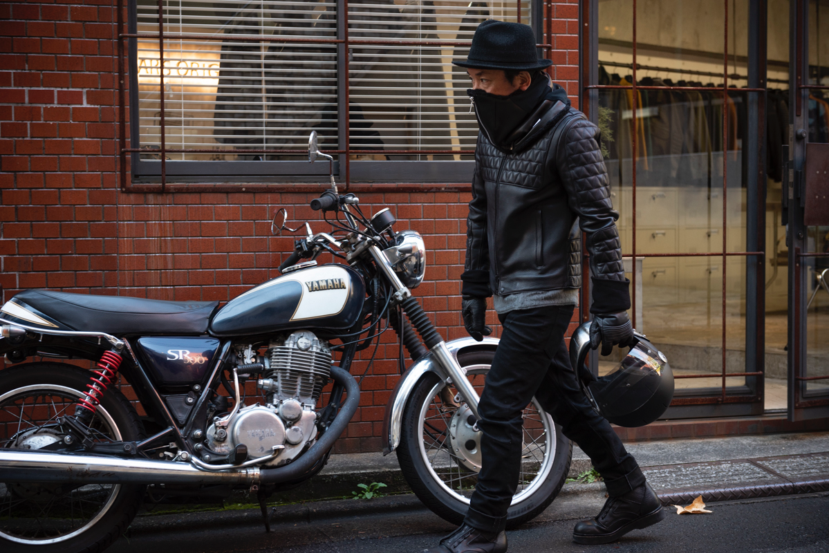 LEATHER NECK WARMER/ レザーネックウォーマー
