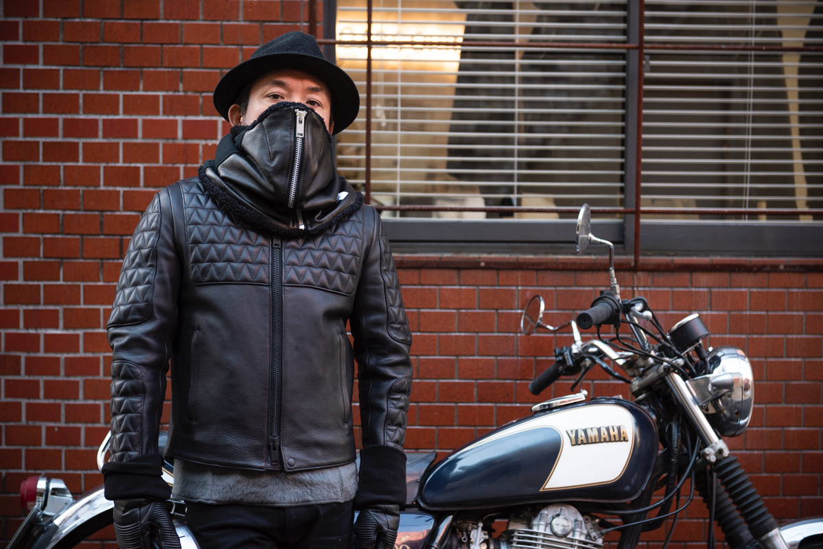 LEATHER NECK WARMER/ レザーネックウォーマー