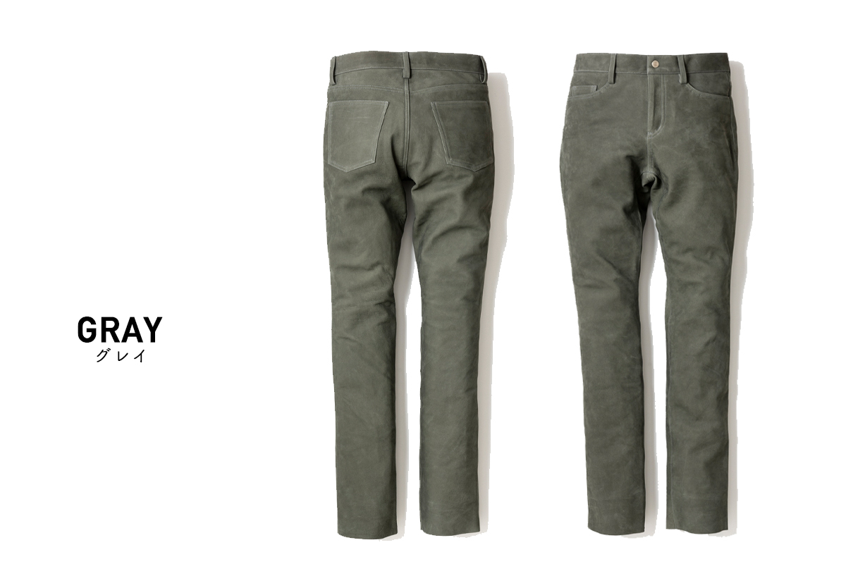 NUBUCK LEATHER PANTS / ヌバックレザーパンツ