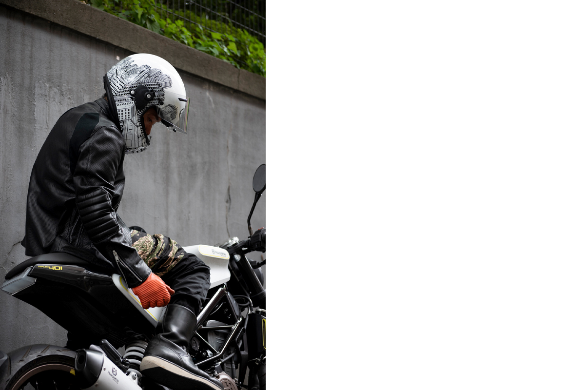 PUNCHING MESH RIDERS JAKCET / パンチングメッシュライダースジャケット