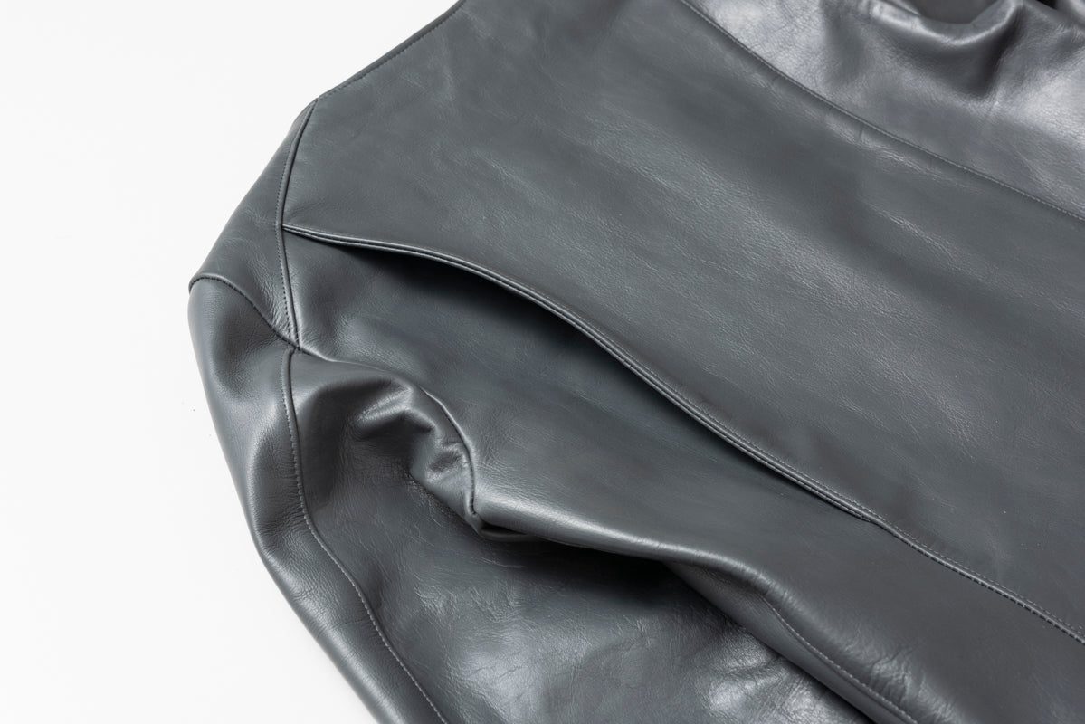NO COLLAR PROTECTOR RIDERS JACKET / ノーカラープロテクターライダースジャケット