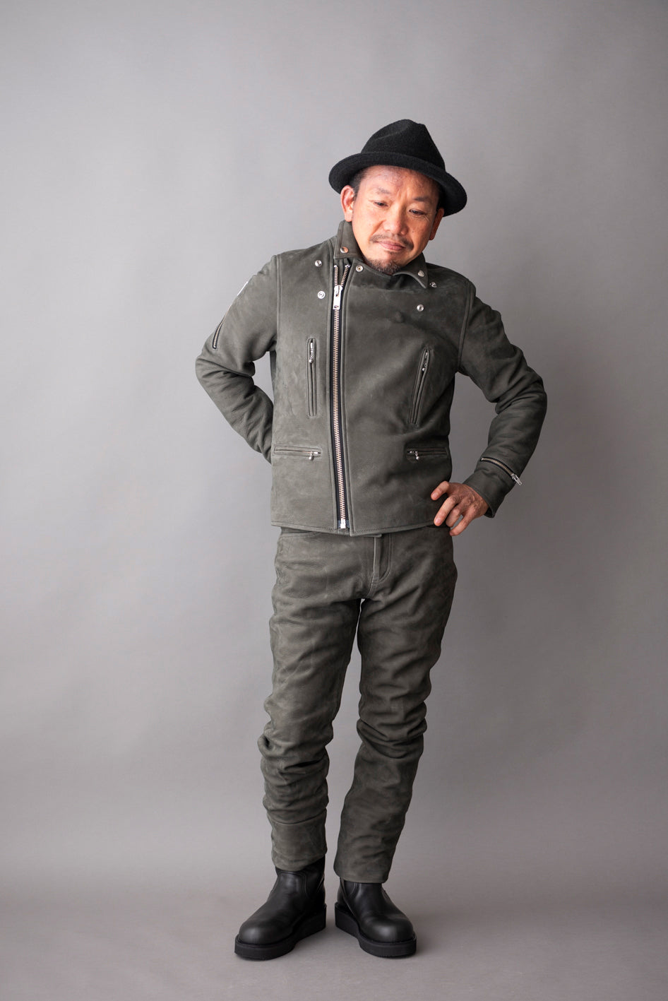 08 BASIC COW NUBUCK / ゼロハチベーシックカウヌバック