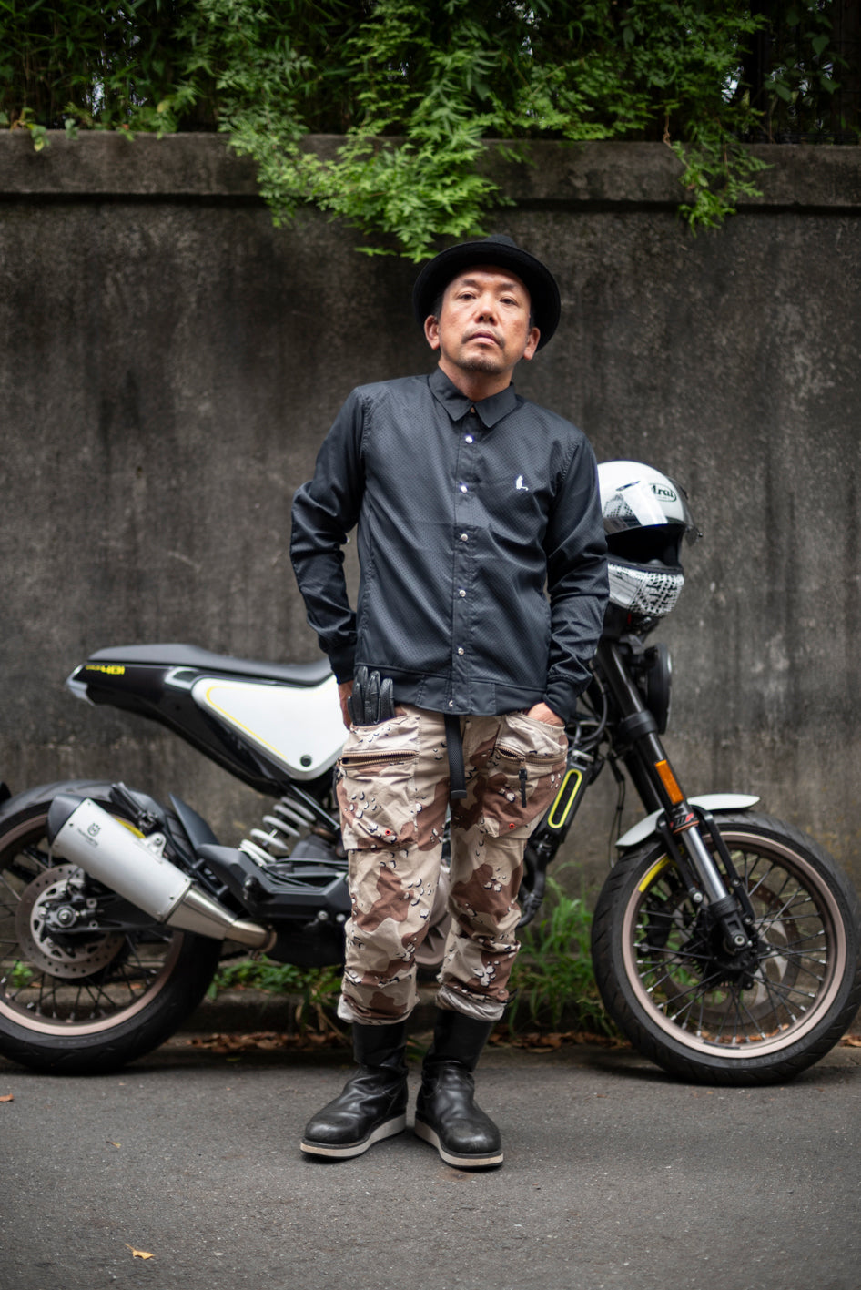 CONVERSION SHIRTS PUNCHING MESH / コンバーション シャツ パンチングメッシュ
