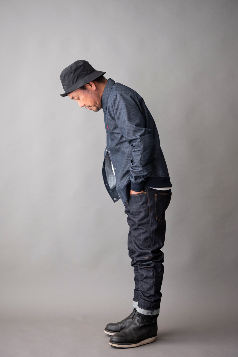 CONVERSION SHIRTS PUNCHING MESH DENIM / コンバーションシャツ パンチングメッシュデニム