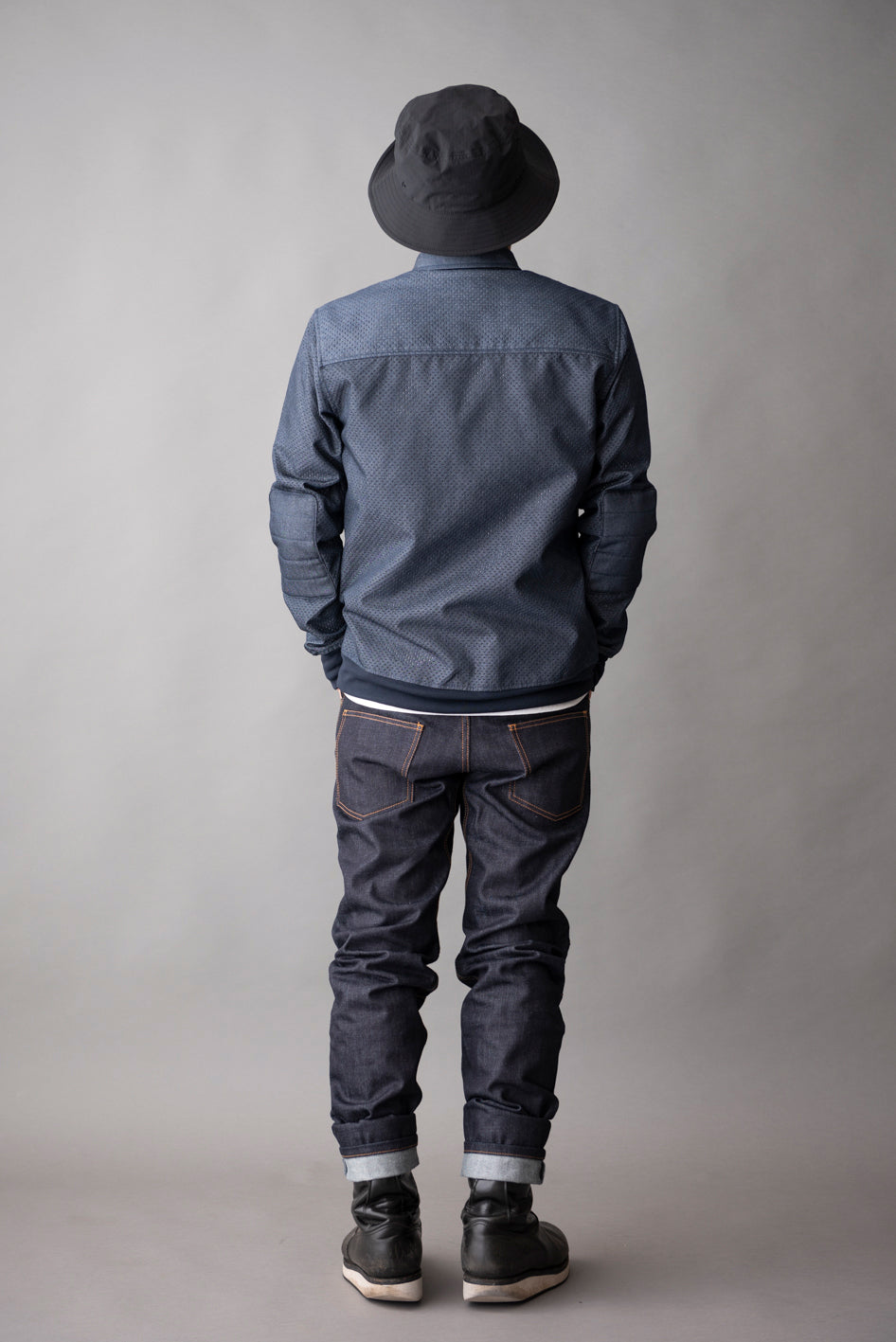 CONVERSION SHIRTS PUNCHING MESH DENIM / コンバーションシャツ パンチングメッシュデニム