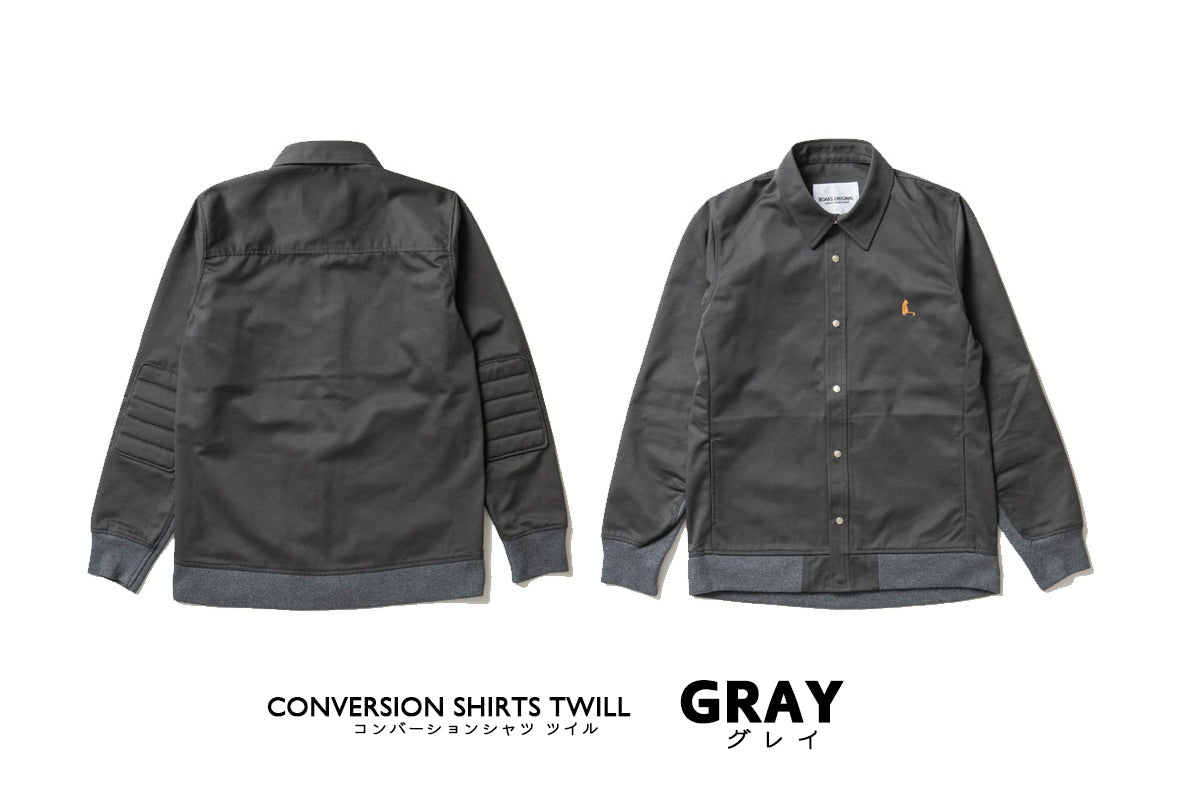 CONVERSION SHIRTS TWILL / コンバーションシャツ ツイル