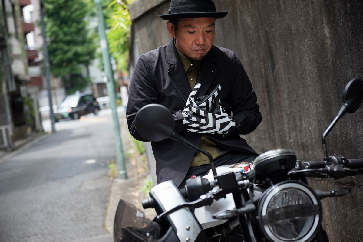 DAZZLE LEATHER GLOVE / ダズルレザーグローブ
