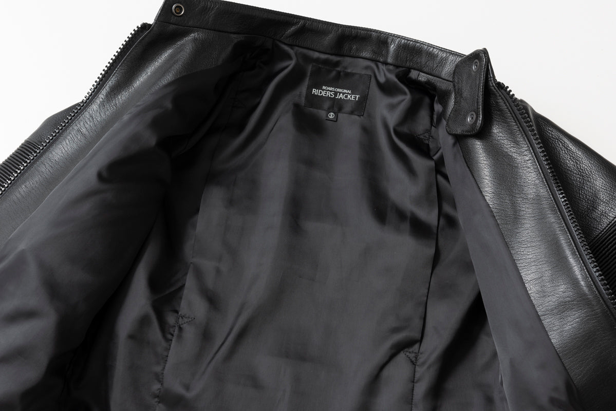 GOAT LEATHER SINGLE RIDERS JACKETS / ゴートレザーシングルライダースジャケット