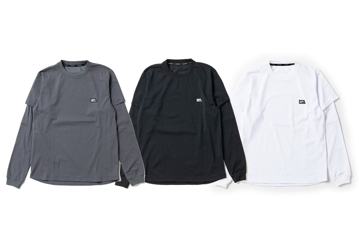 MESH LAYERED CUT＆SEW / メッシュレイヤードカットソー