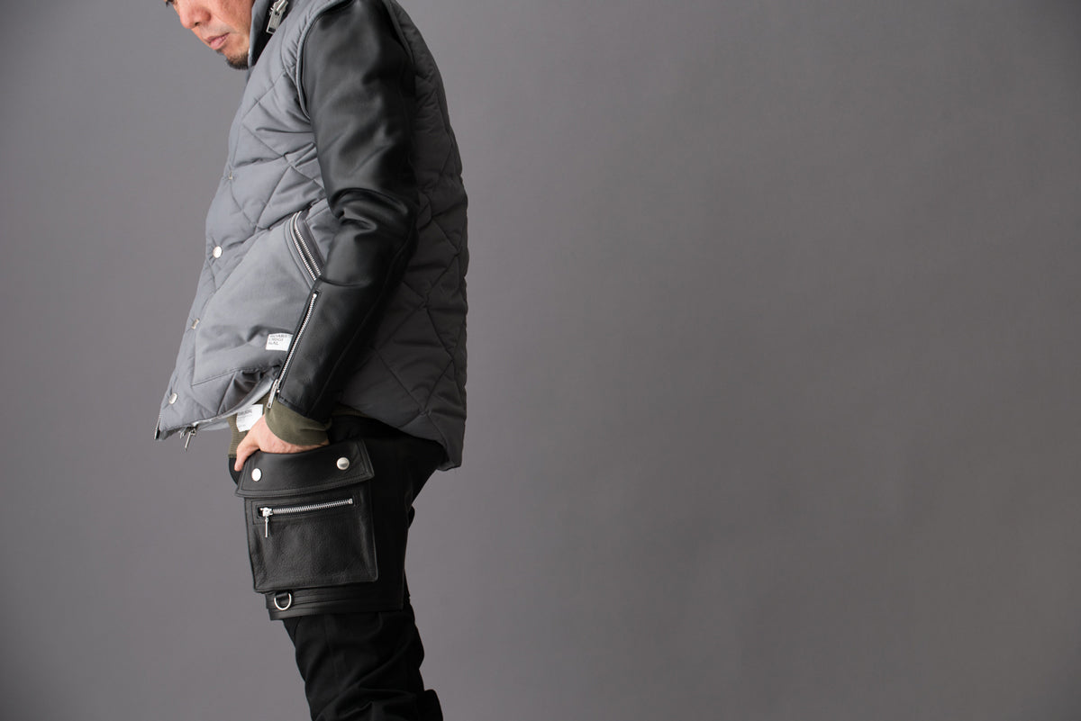 09 LEATHER SLEEVE / 09レザースリーブ