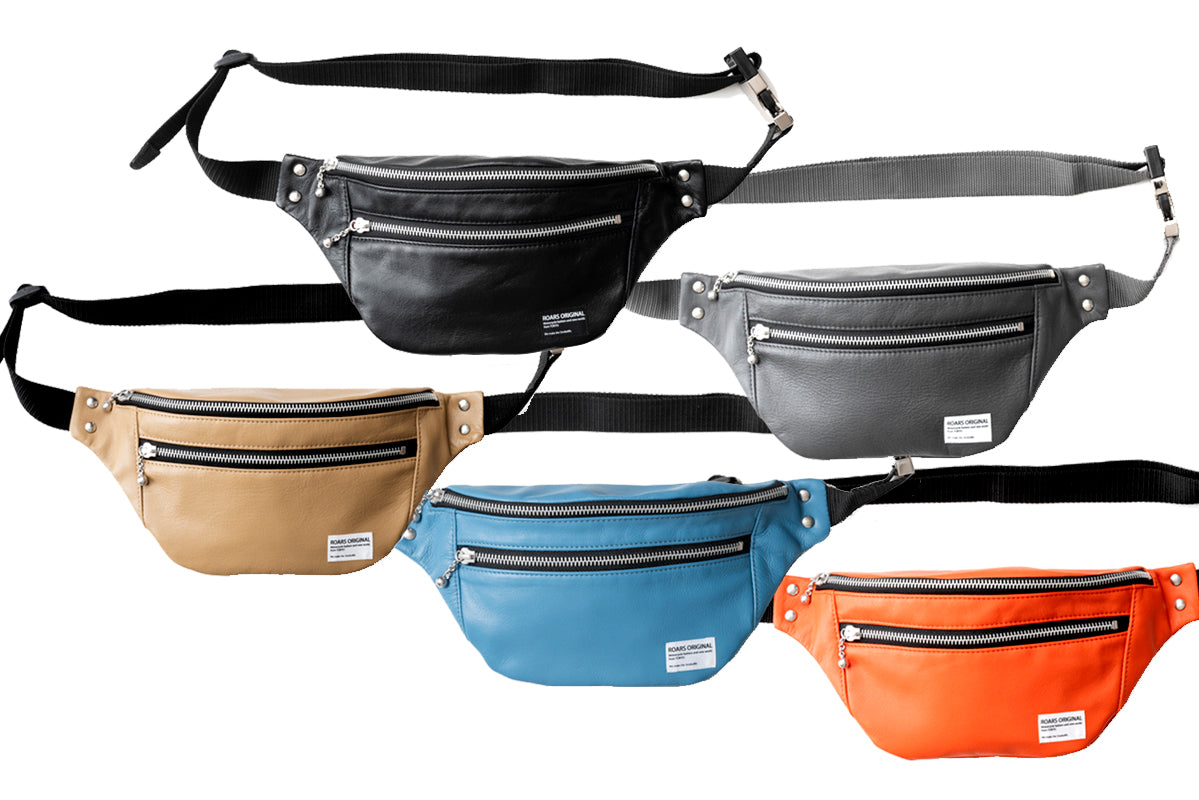 LEATHER WAIST BAG / レザーウエストバッグ