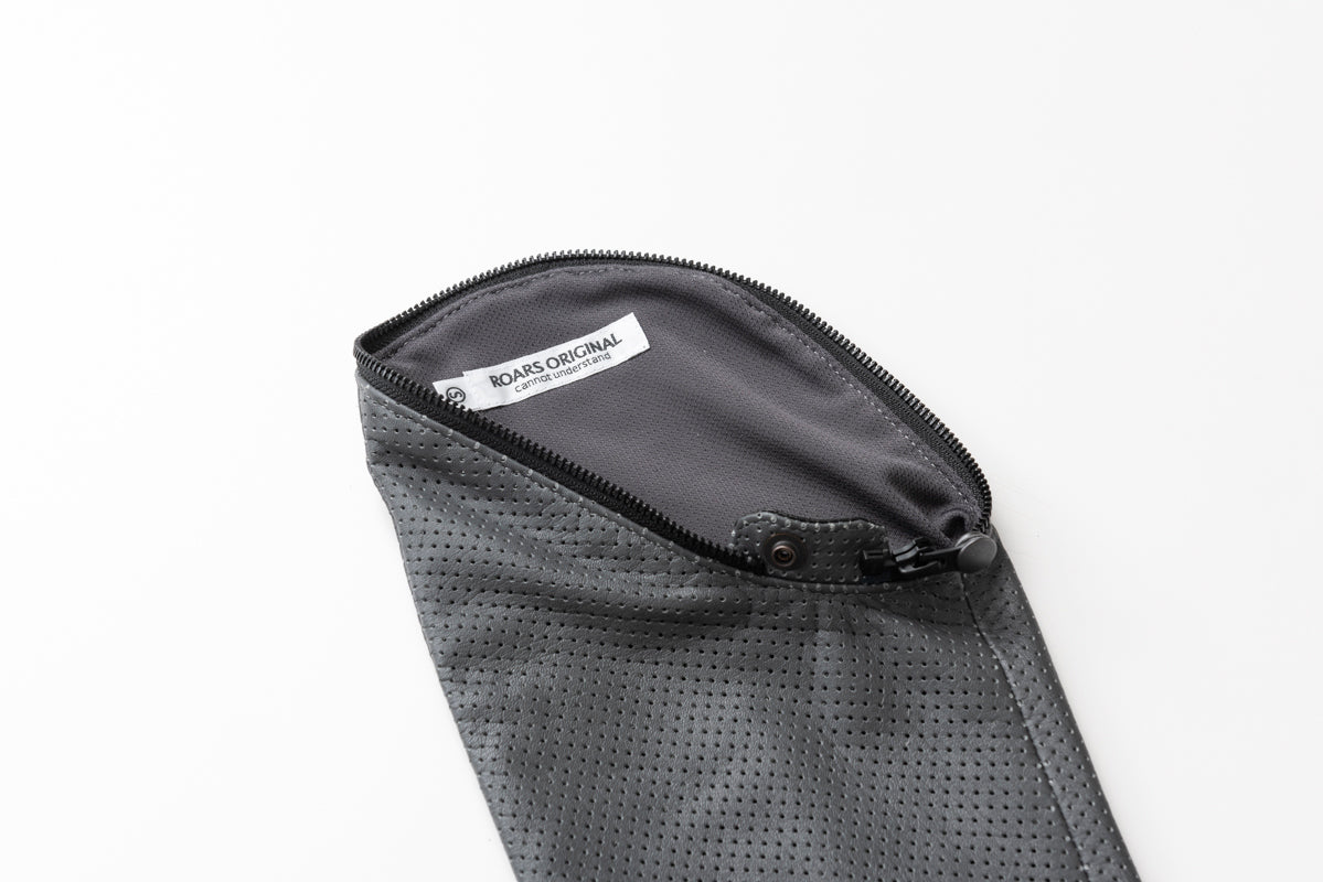 LEATHER SLEEVE PUNCHING MESH / パンチングメッシュ革袖