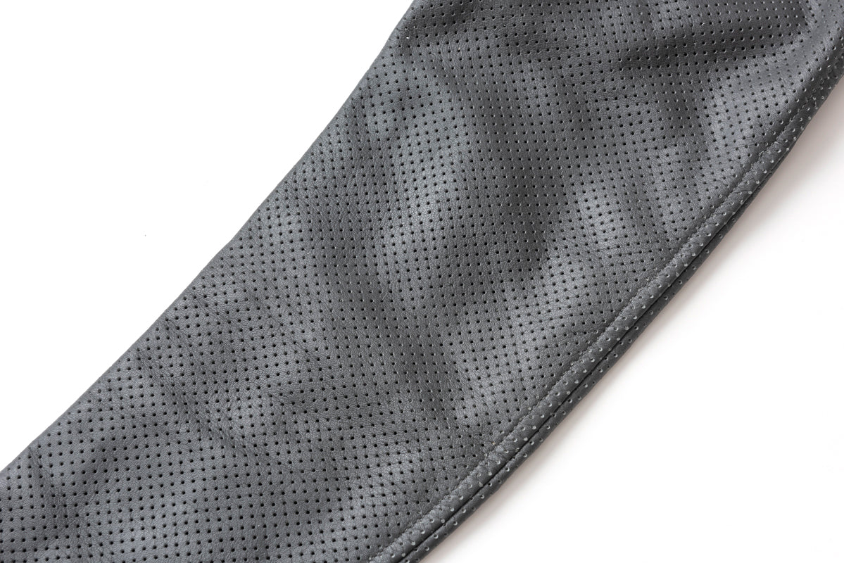 LEATHER SLEEVE PUNCHING MESH / パンチングメッシュ革袖