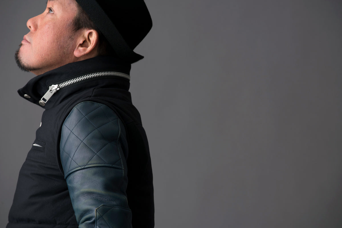 LEATHER SLEEVE 2 QUILTING / 革袖2　キルティング