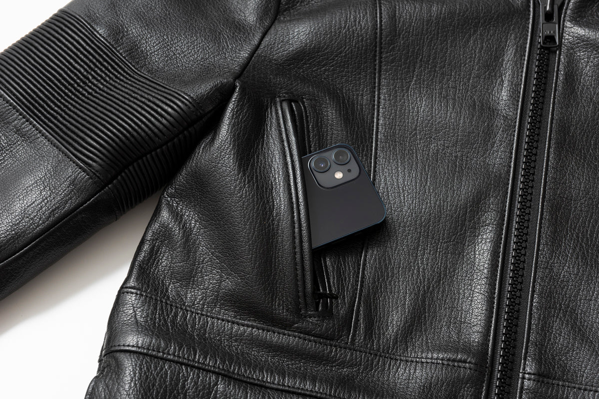 GOAT LEATHER SINGLE RIDERS JACKETS / ゴートレザーシングルライダースジャケット