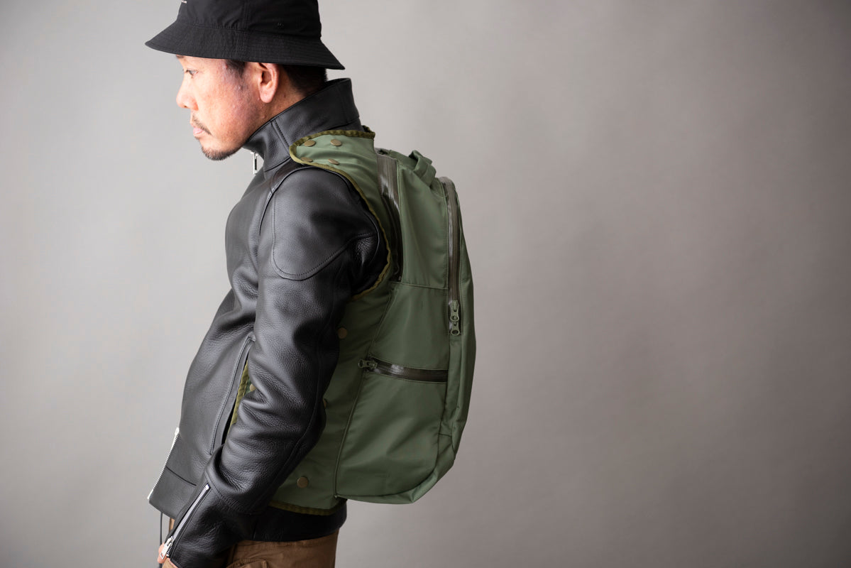 SHIELD RIDERS JACKET BACK PACK / シールドライダースジャケットバックパック