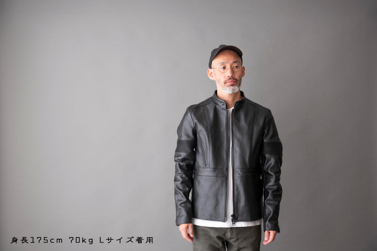 GOAT LEATHER SINGLE RIDERS JACKETS / ゴートレザーシングルライダースジャケット