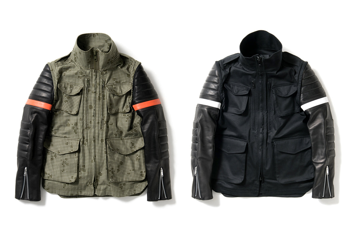 LEATHER SLEEVE 8 LINE / レザースリーブ 8 ライン