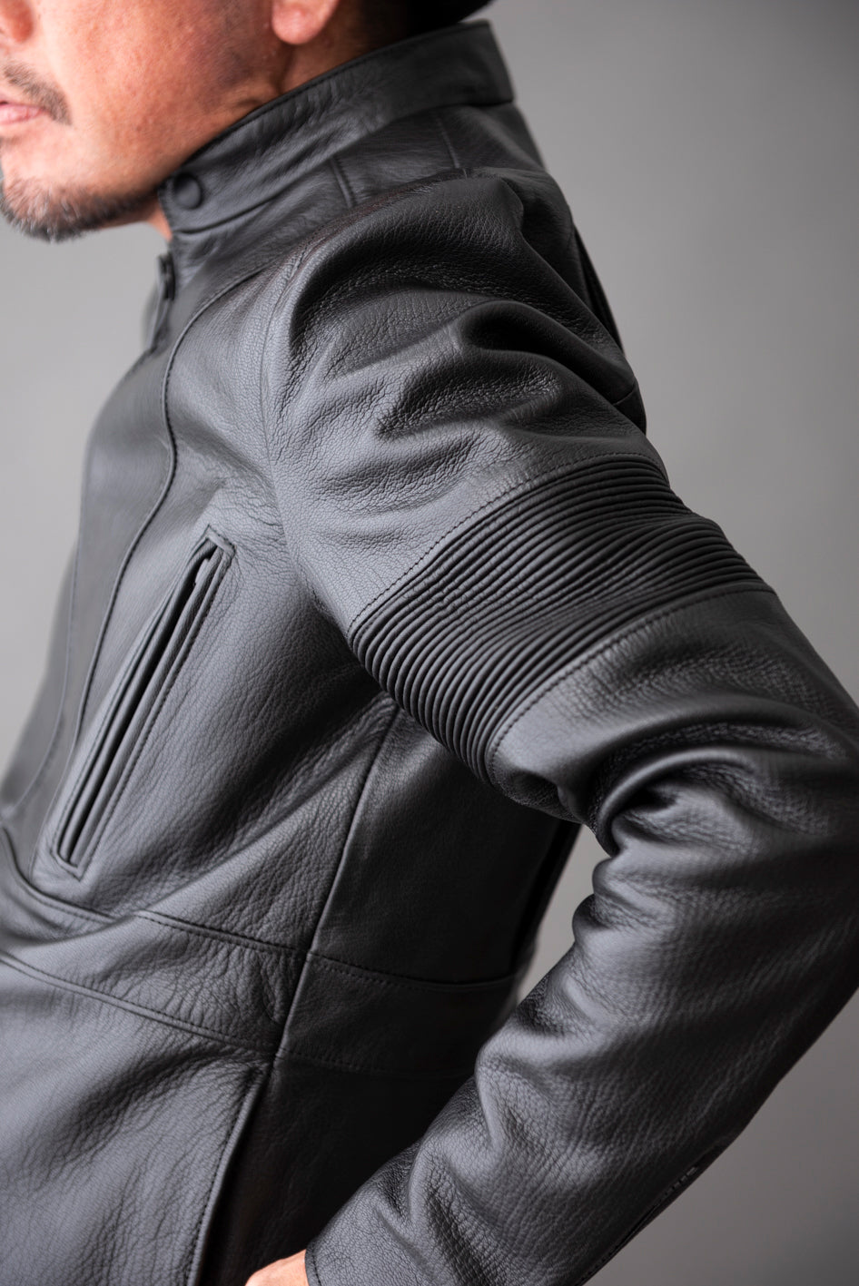 GOAT LEATHER SINGLE RIDERS JACKETS / ゴートレザーシングルライダースジャケット