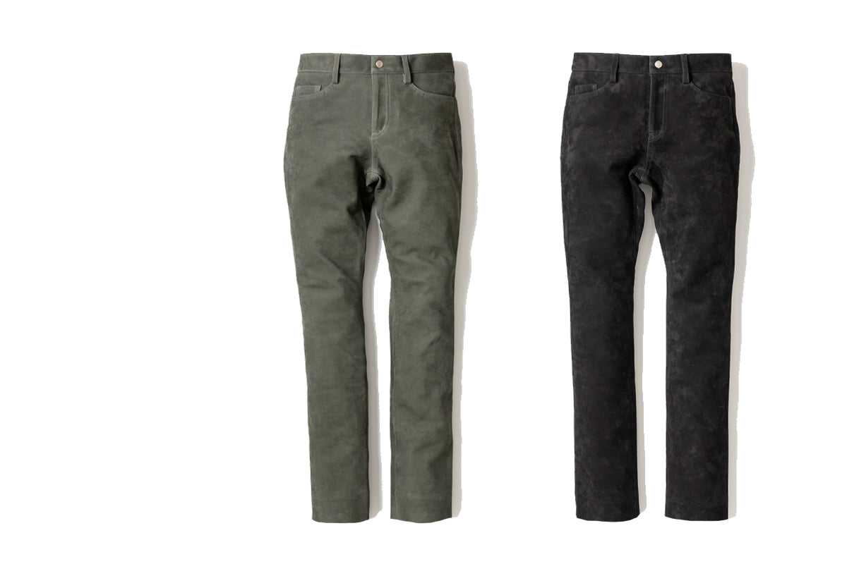 NUBUCK LEATHER PANTS / ヌバックレザーパンツ