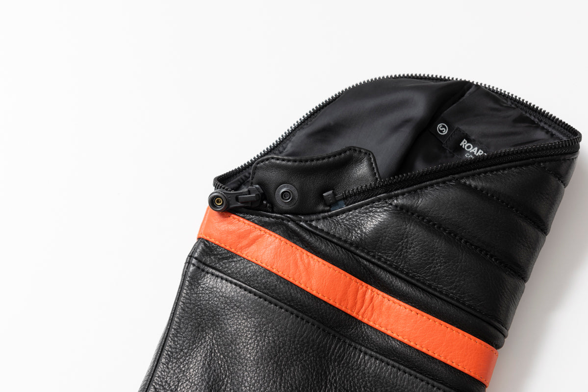 LEATHER SLEEVE 8 LINE / レザースリーブ 8 ライン