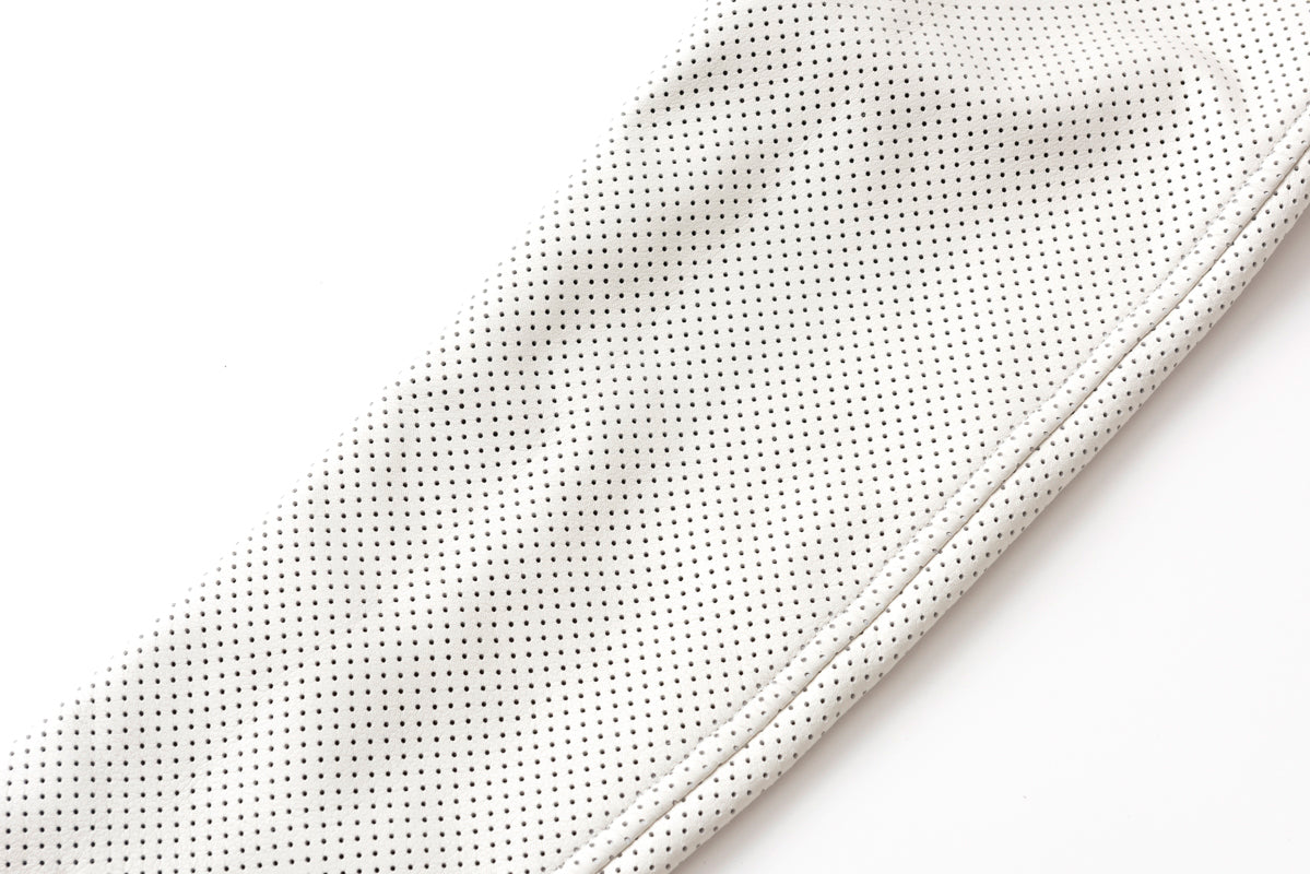 LEATHER SLEEVE PUNCHING MESH / パンチングメッシュ革袖