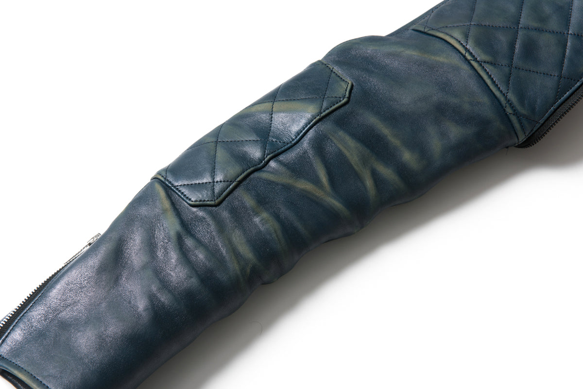 LEATHER SLEEVE 2 QUILTING / 革袖2　キルティング