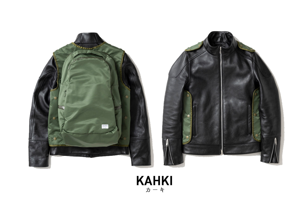 SHIELD RIDERS JACKET BACK PACK / シールドライダースジャケットバックパック