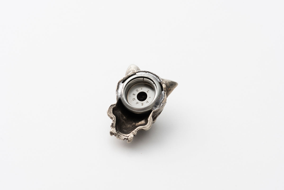 CAT SKULL BUTTON / キャットスカルボタン