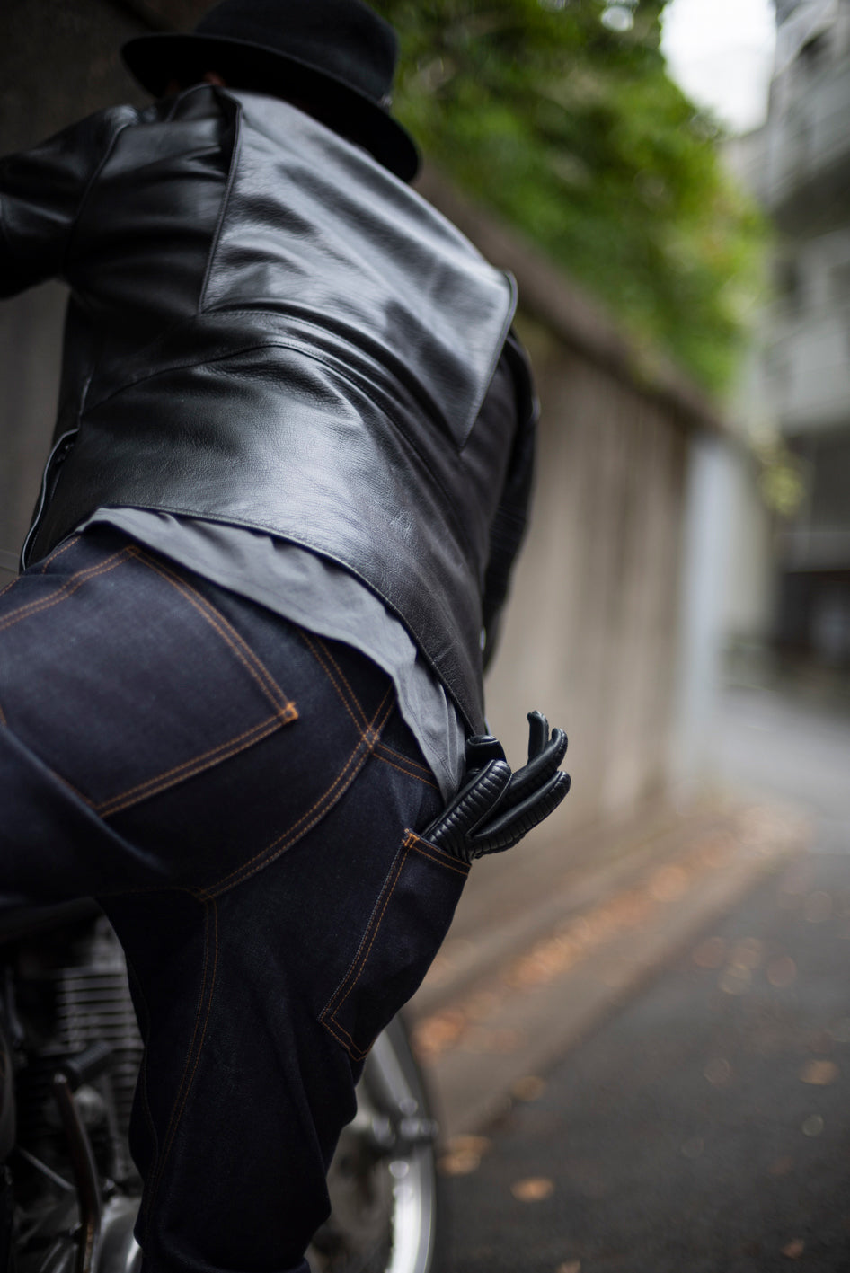 GOAT LEATHER SINGLE RIDERS JACKETS / ゴートレザーシングルライダースジャケット