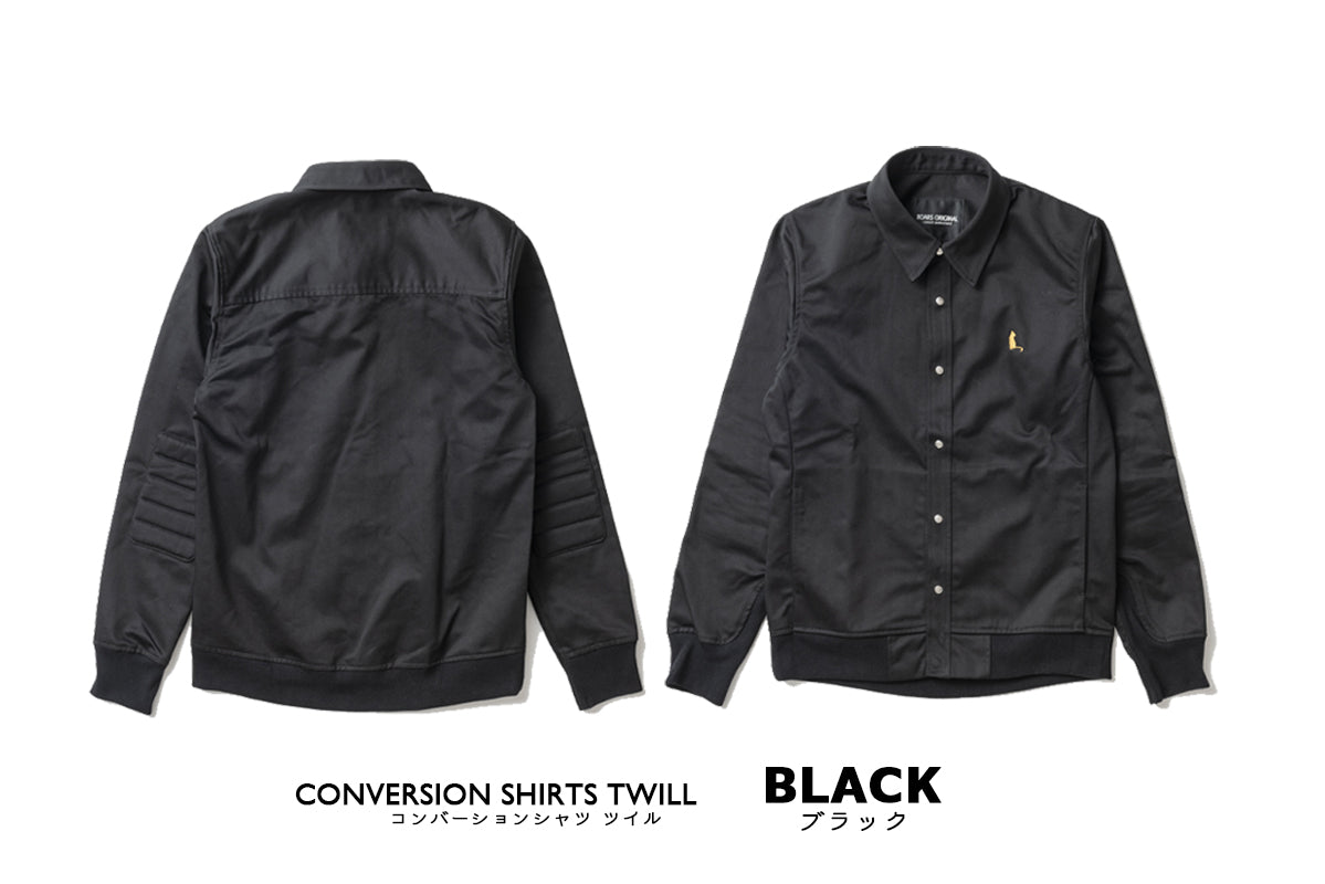 CONVERSION SHIRTS TWILL / コンバーションシャツ ツイル