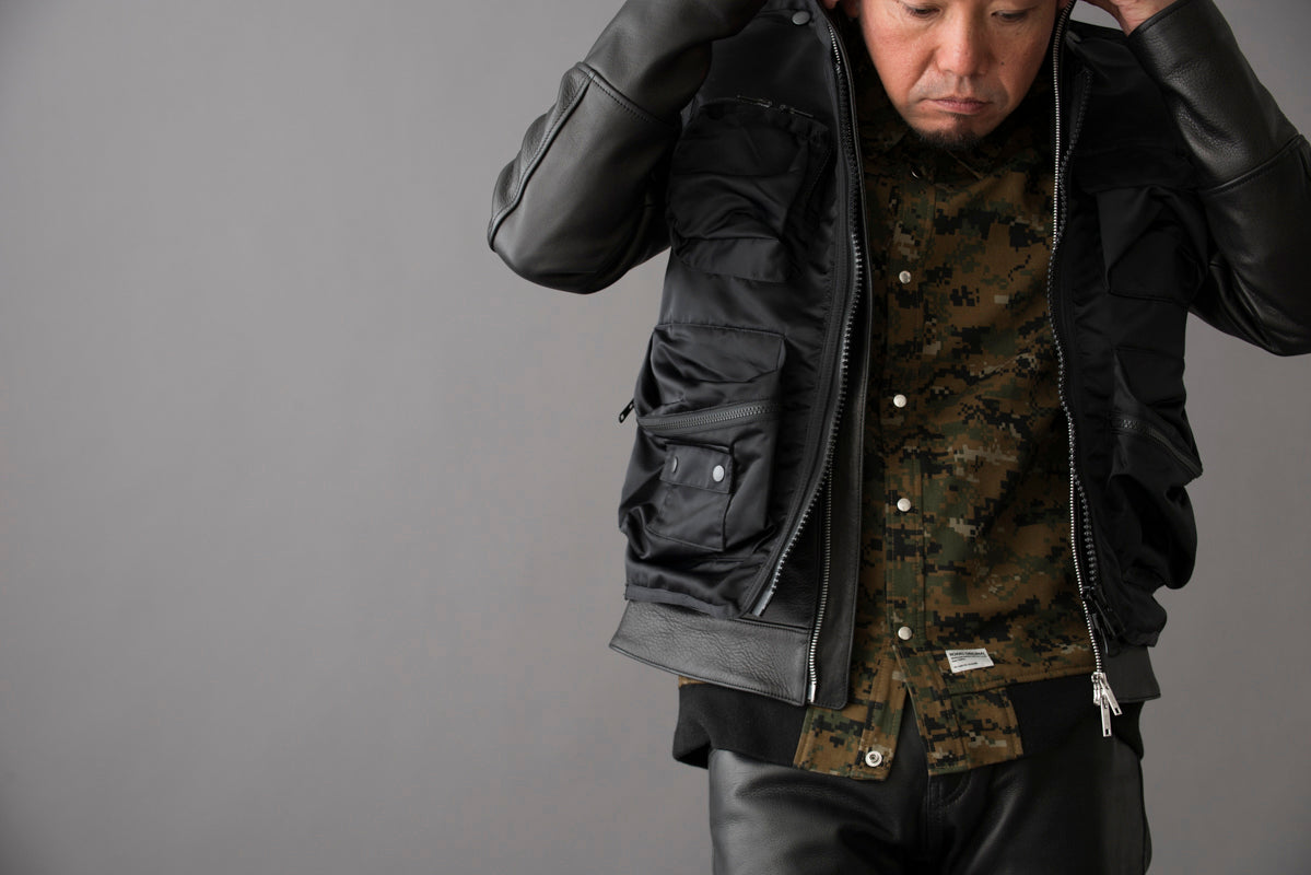 SHIELD RIDERS JACKET / シールドライダースジャケット
