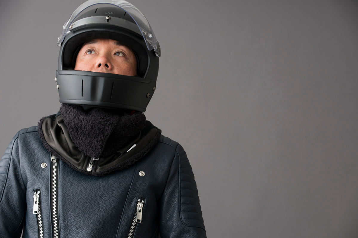 LEATHER NECK WARMER/ レザーネックウォーマー