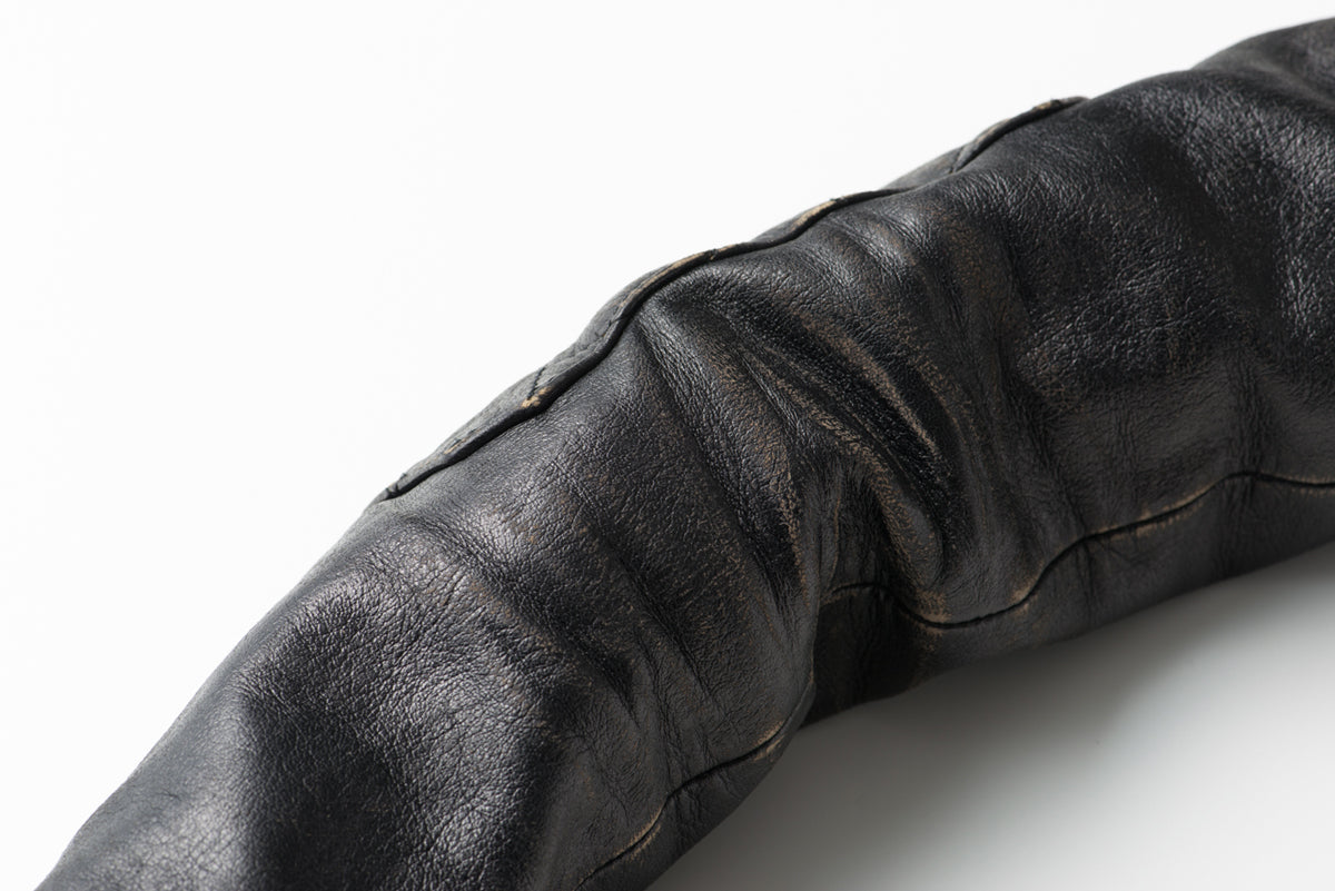LEATHER SLEEVE 2 QUILTING / 革袖2　キルティング