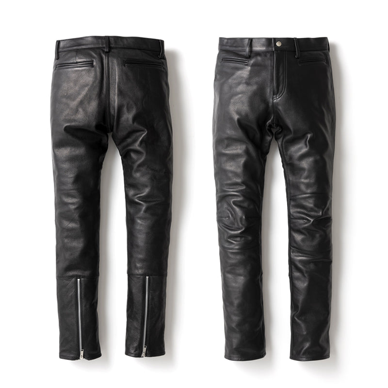 COWLEATHER PANTS FOR BIKERS / カウレザーパンツ フォー バイカー