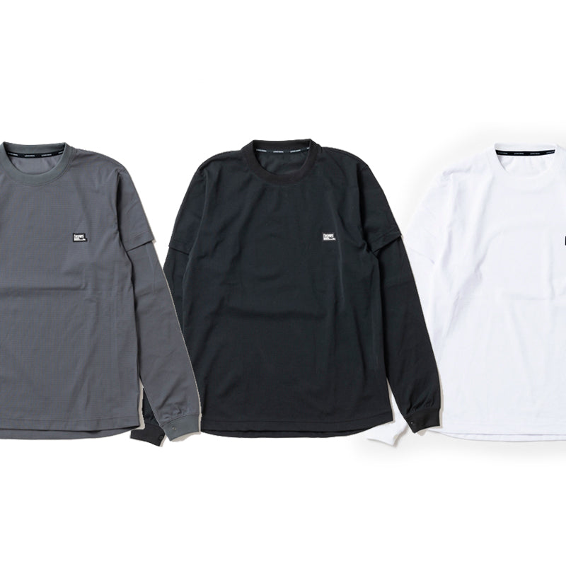 MESH LAYERED CUT＆SEW / メッシュレイヤードカットソー
