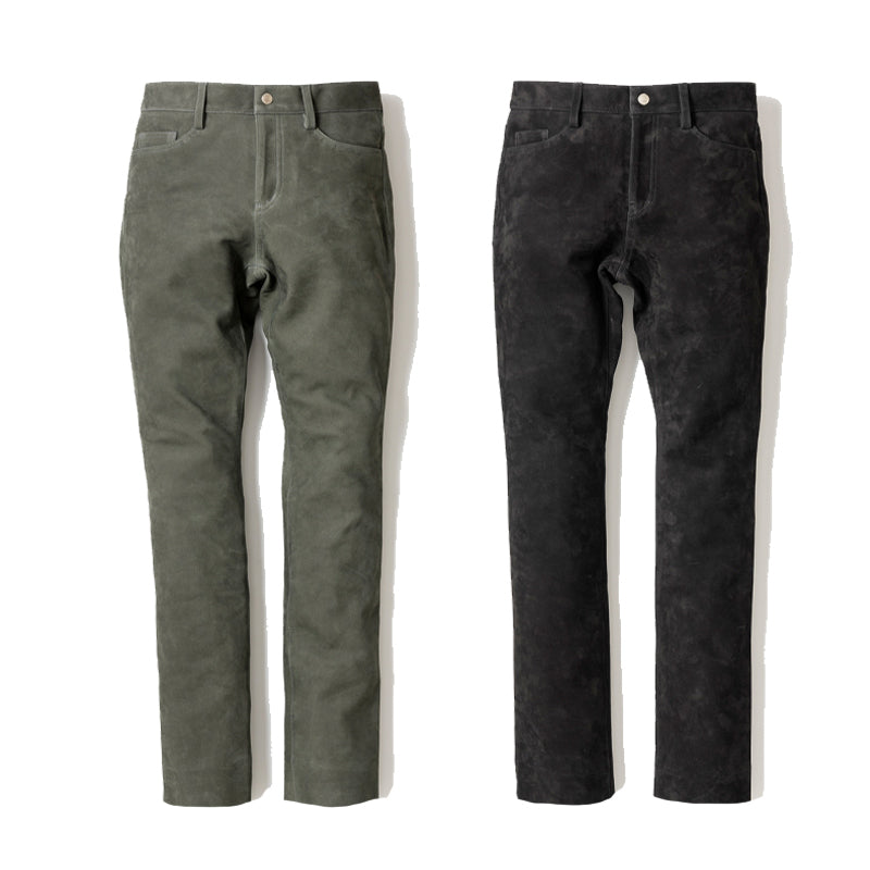 NUBUCK LEATHER PANTS / ヌバックレザーパンツ